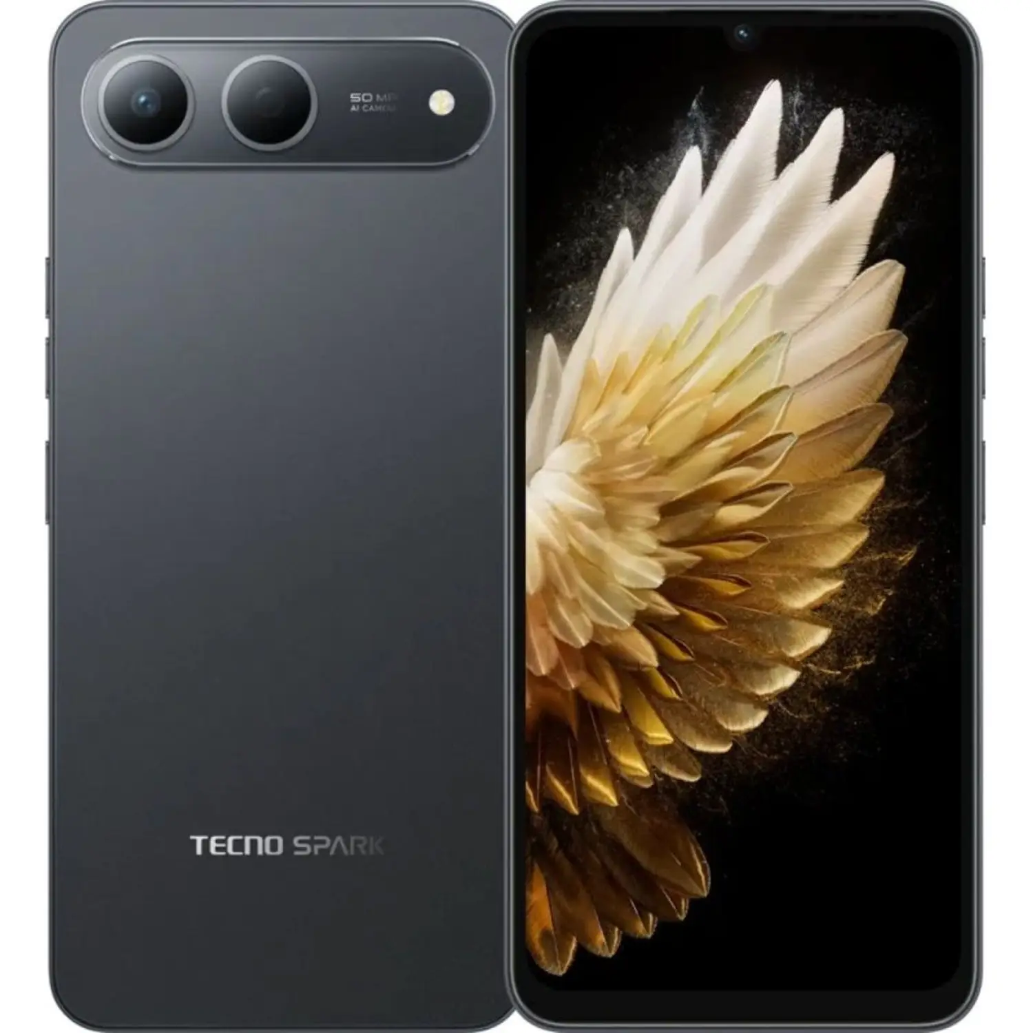 Tecno Spark 40 5G 128GB 4GB RAM Ink Black Dual Sim Smartphone - Refurbished